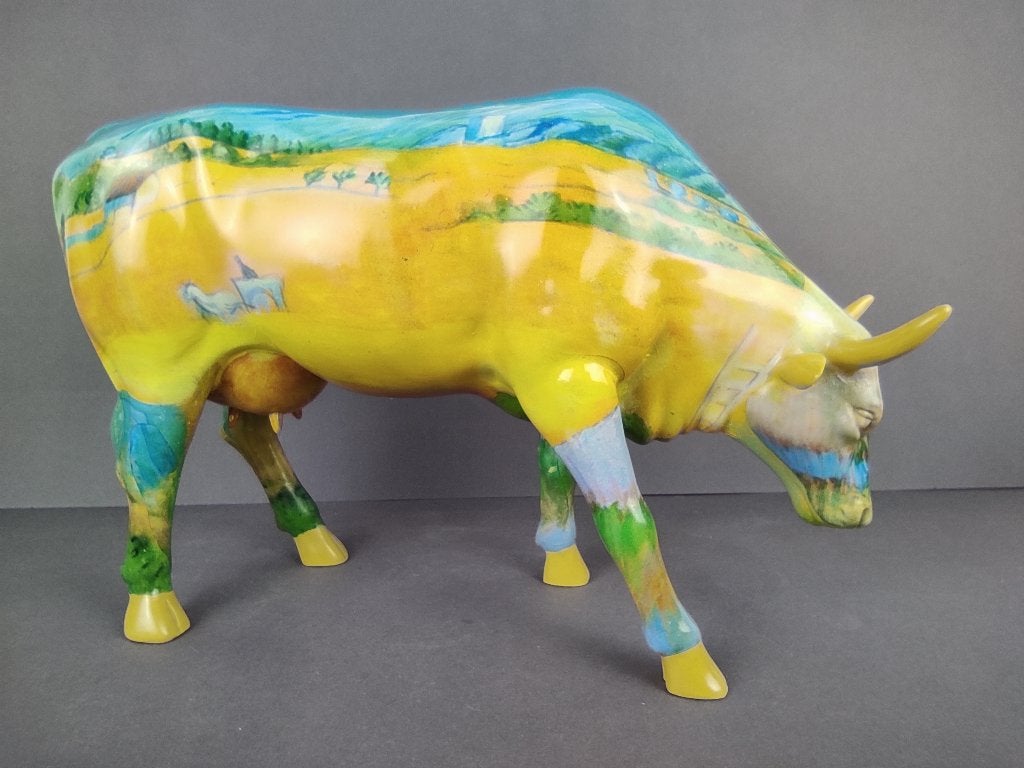 CowParade / Cow Parade Koe “Vincent Van Gogh” LARGE, Antiek en Kunst, Kunst | Designobjecten, Ophalen of Verzenden, Beeld, Meerkleurig
