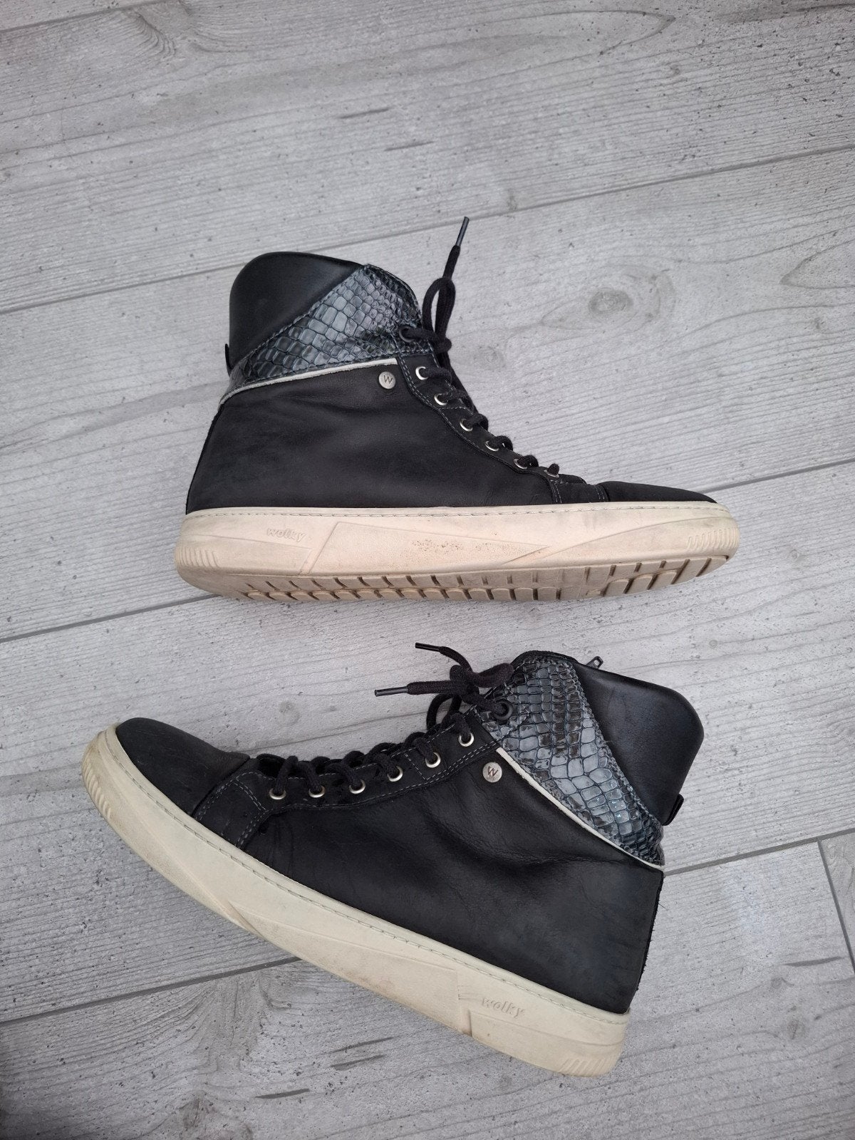 Wolky boots maat 40, Wolky, Zwart, Ophalen of Verzenden, Sneakers of Gympen