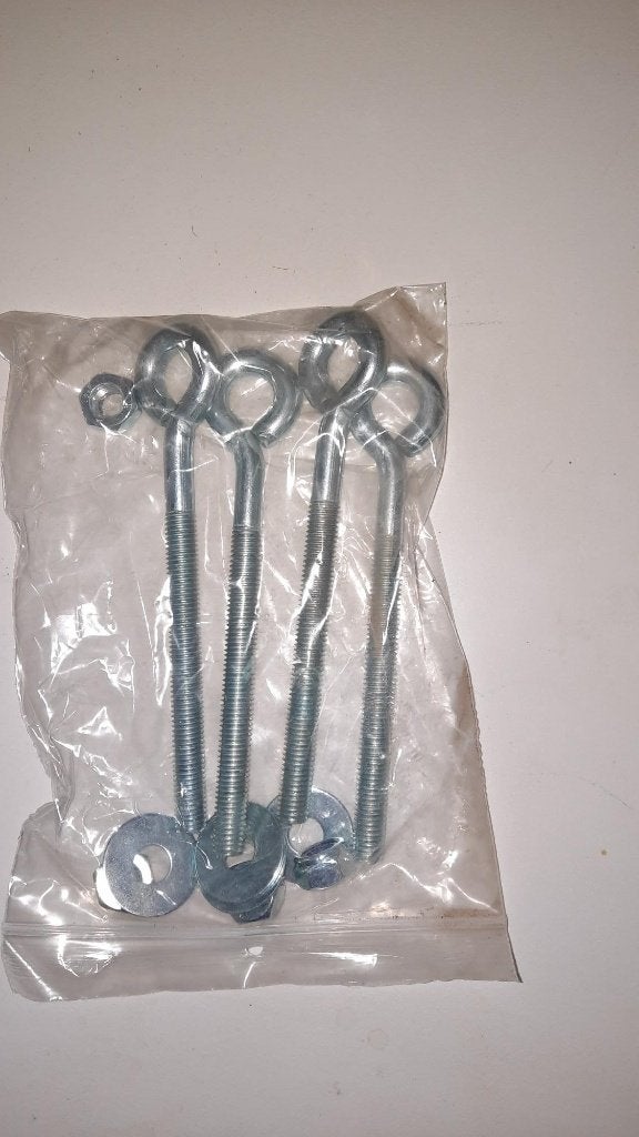 M10 oogbout, Ophalen, Nieuw, 100 tot 250 mm, Bouten of Moeren