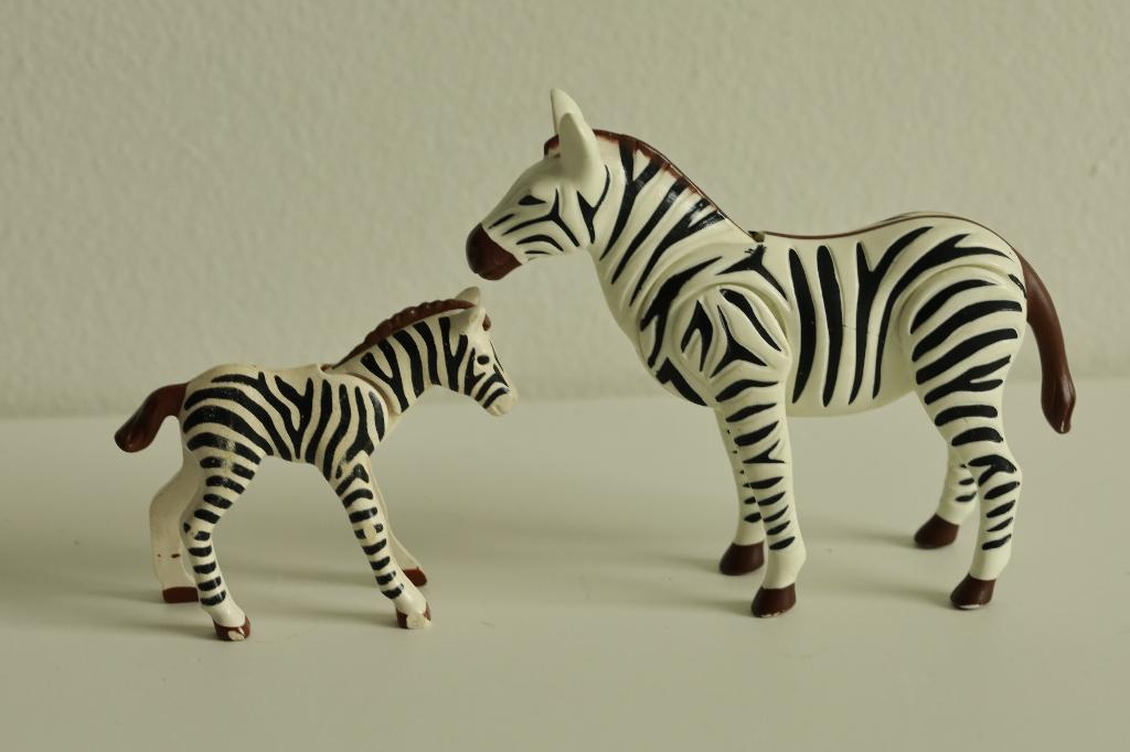 Playmobil, zebra met jong, Ophalen of Verzenden