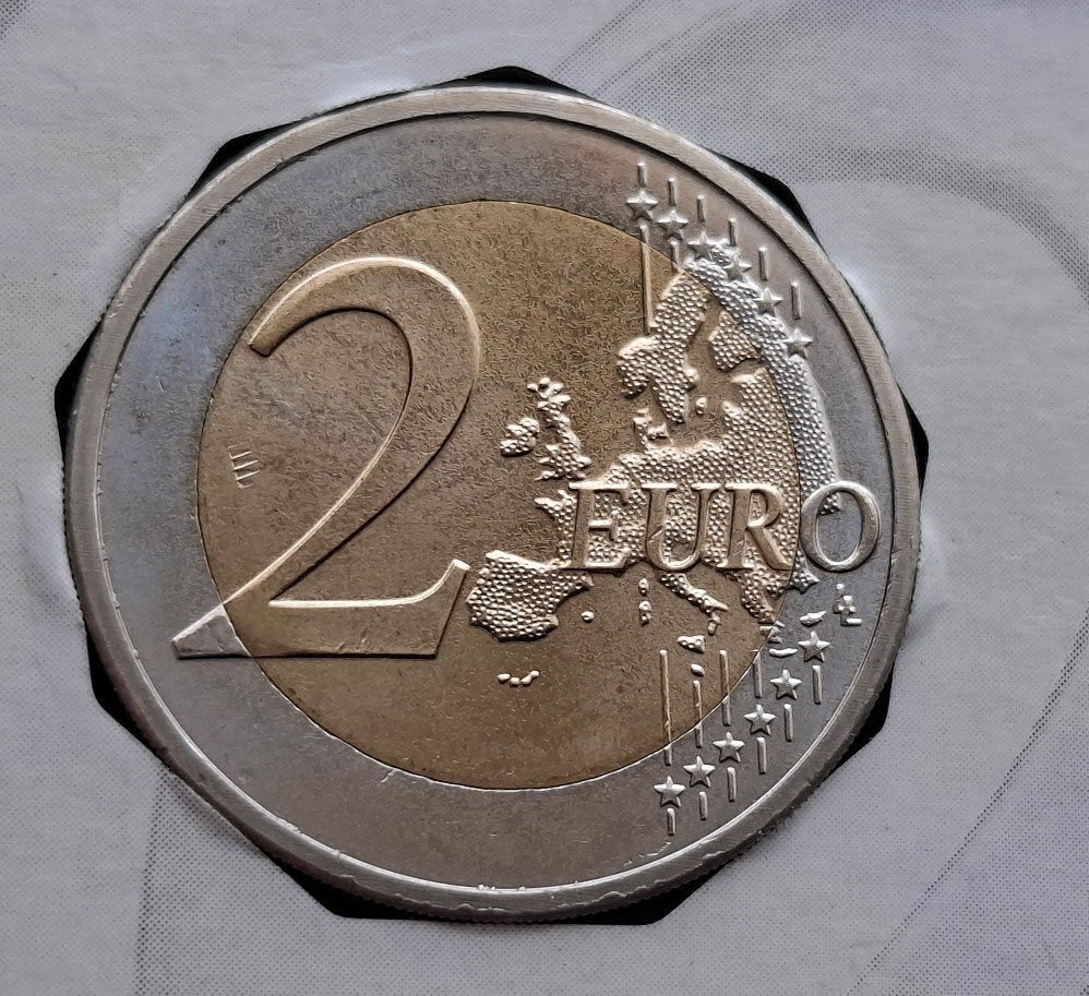 Nederland 2 Euro "De lof der zotheid" Erasmus - 2011 (AMK), Postzegels en Munten, Munten | Nederland, Verzenden, Koningin Beatrix