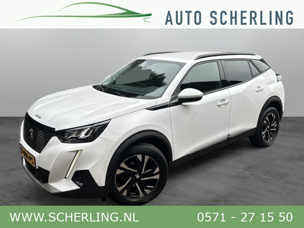 Peugeot 2008 1.2 130pk Allure Navi, Camera, CarPlay, 1e Eige, Auto's, Gebruikt, 1199 cc, Met garantie (alle), Leder en Stof