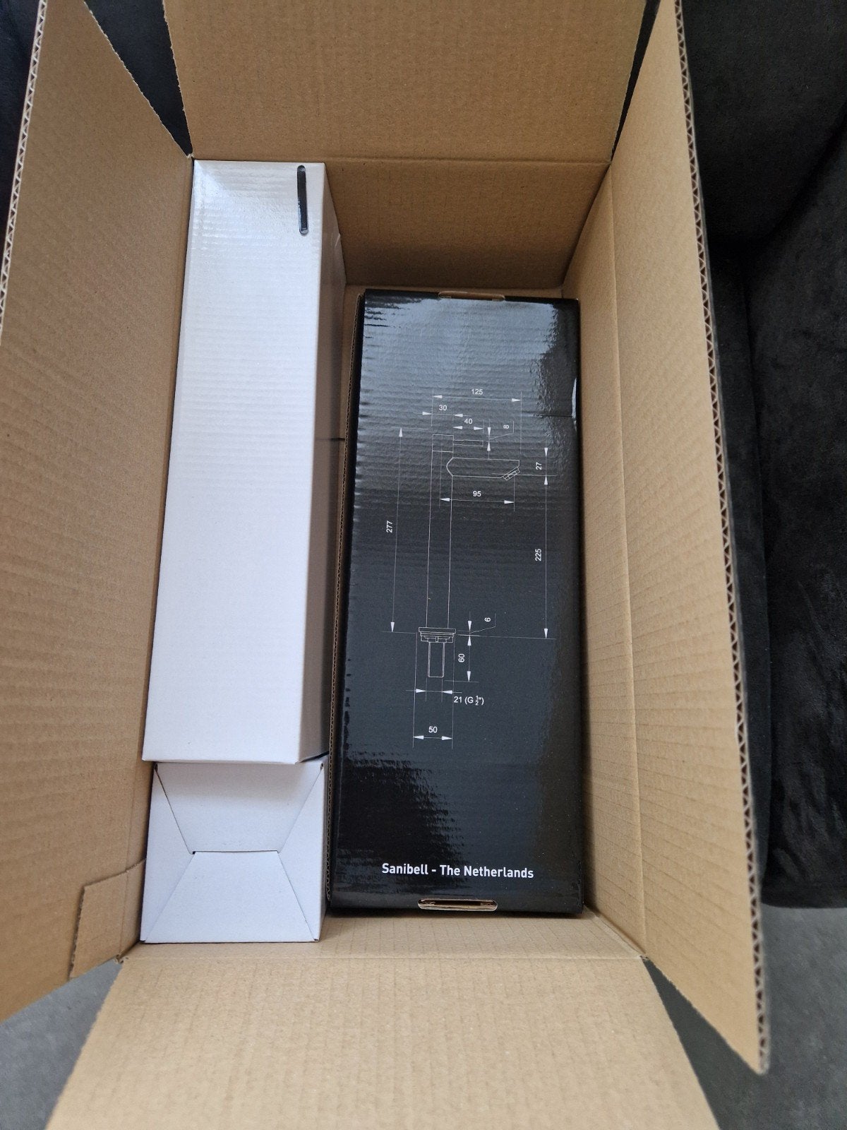 Sanibell fonteinkraan koudwater - Metal Black, Ophalen of Verzenden, Nieuw, Kraan