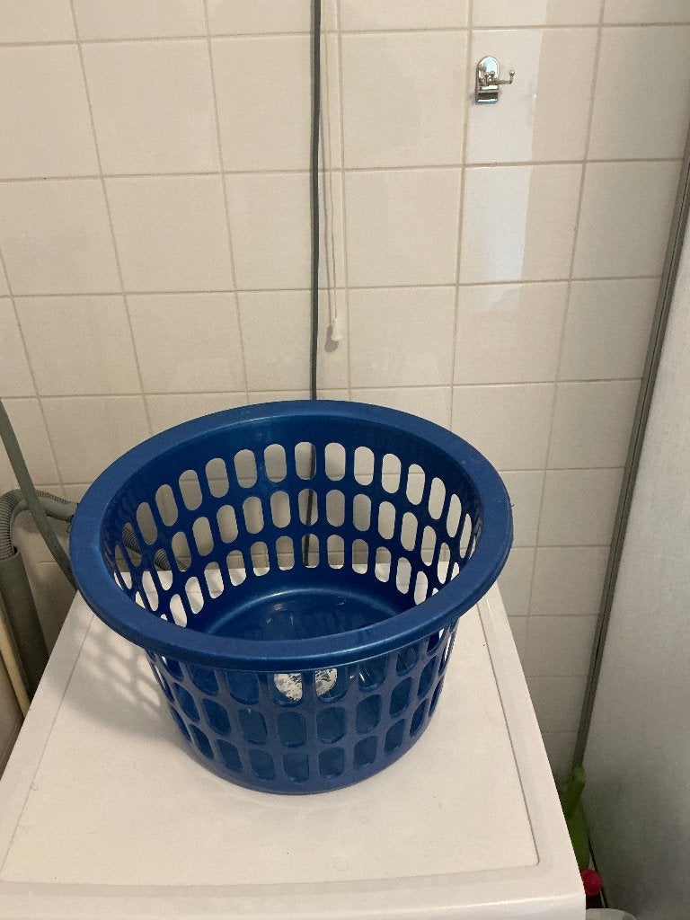 Te koop Wasmand, Ophalen, Blauw