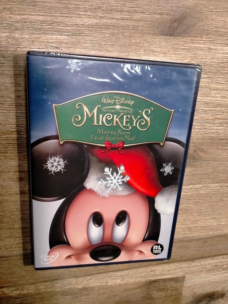 Mickey Mouse mooiste Kerst Walt Disney tekenfilm dvd, Alle leeftijden, Verzenden, Gebruikt, Overige soorten
