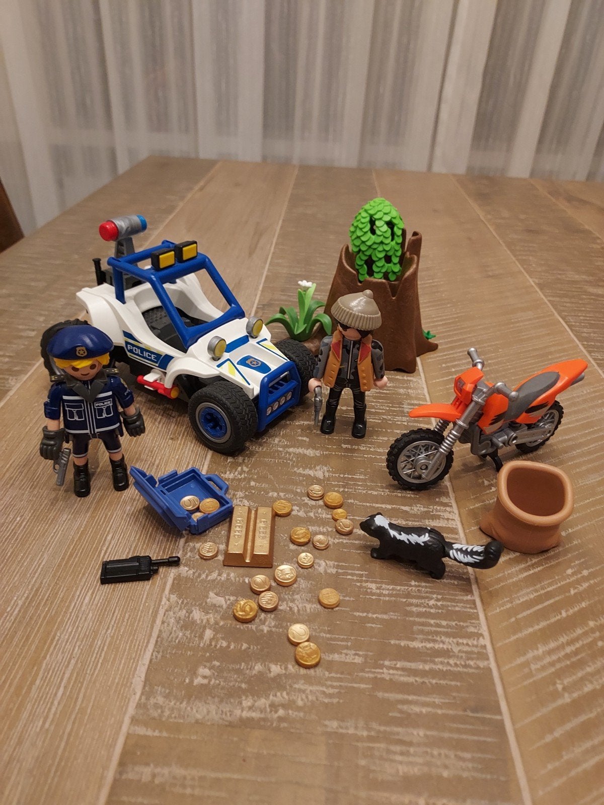 Playmobil Politie en Boeven Set met Kluis en Voertuig, Ophalen