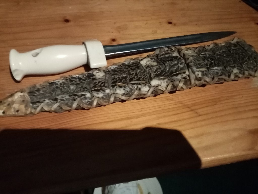 Oude dolk 1935/1940 + oude kukri en briefopener, Ophalen of Verzenden, Landmacht, Azië, Mes of Dolk