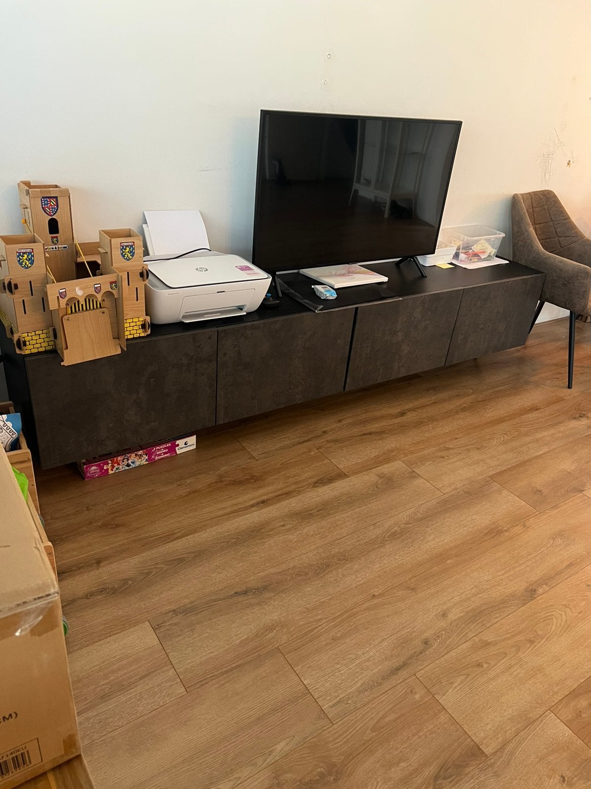 Ikea tv meubel, Ophalen, Zo goed als nieuw, 200 cm of meer, Minder dan 100 cm
