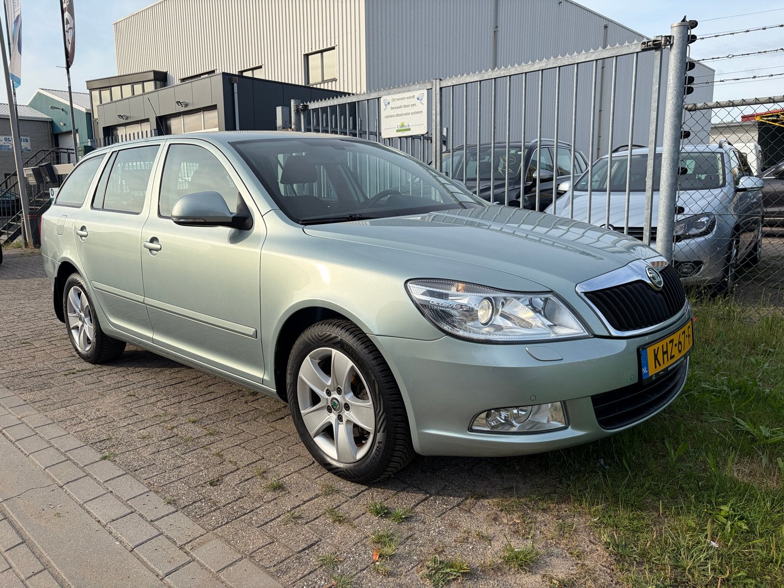 Skoda Octavia 1.8 TSI 118KW Combi AUT 2009 Groen, Auto's, 4 cilinders, 160 pk, Bedrijf, 650 kg