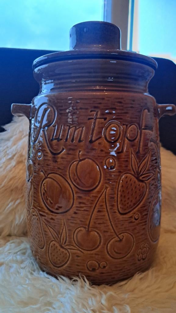 Grote vintage Rumtopf Pot - West Germany Keramiek, Ophalen