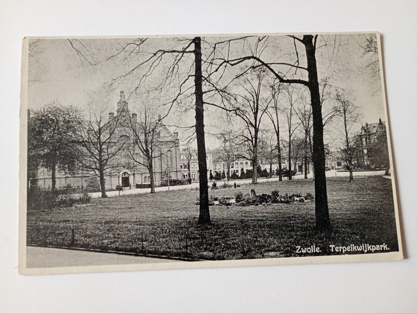 Zwolle Ter Pekkwijkpark 1933, Ophalen of Verzenden, 1920 tot 1940, Gelopen, Overijssel