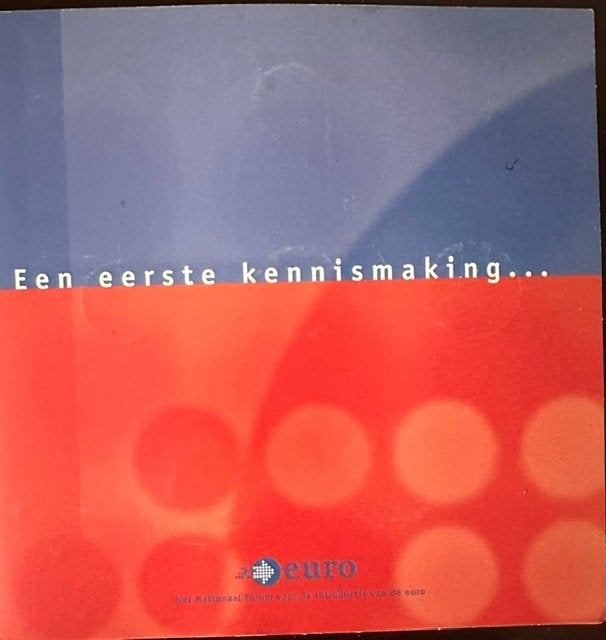 Mapje 1e euromunten, Ophalen of Verzenden, Koningin Beatrix, Euro's, Setje