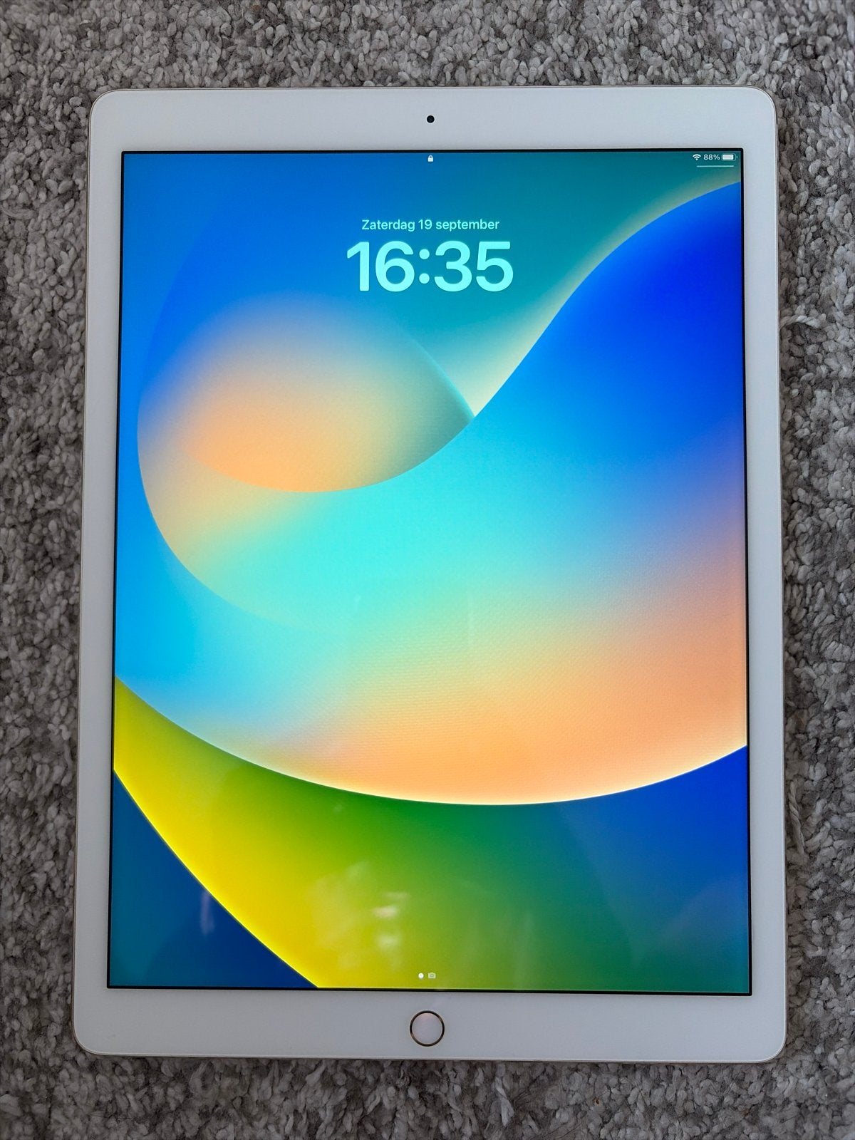 iPad Pro (1e generatie) 32 GB - Werkt perfect, incl. doos, Ophalen of Verzenden, Gebruikt, Apple iPad Pro, 32 GB