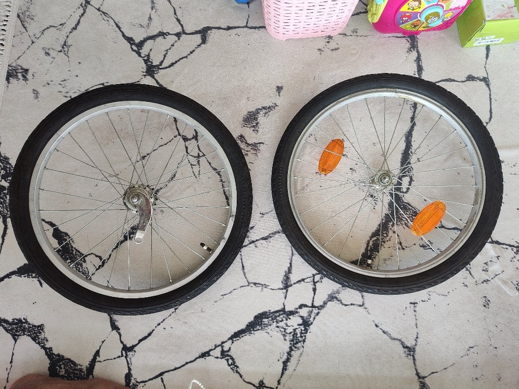 20 inch Voor en achterwiel, Ophalen of Verzenden