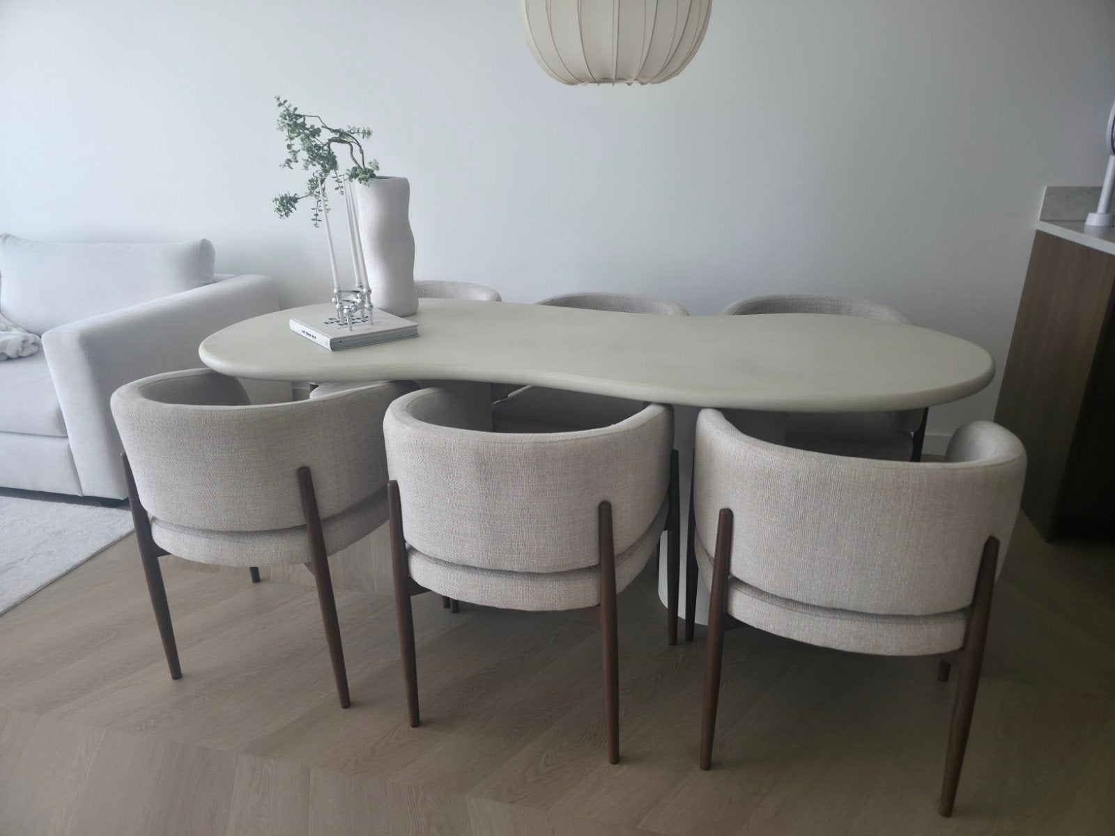 Eetkamerstoelen van Zen Lifestyle, Ophalen, Overige kleuren, Zo goed als nieuw, Stof