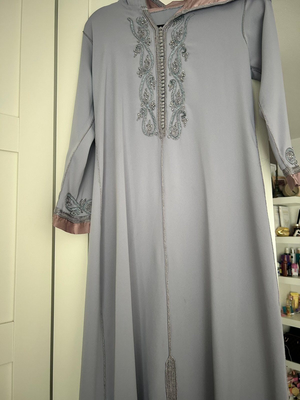 Meisjes djelaba marokkaanse jurk leeftijd 12/13 jaar, Ophalen of Verzenden, Zo goed als nieuw, Maat 34 (XS) of kleiner, Overige typen