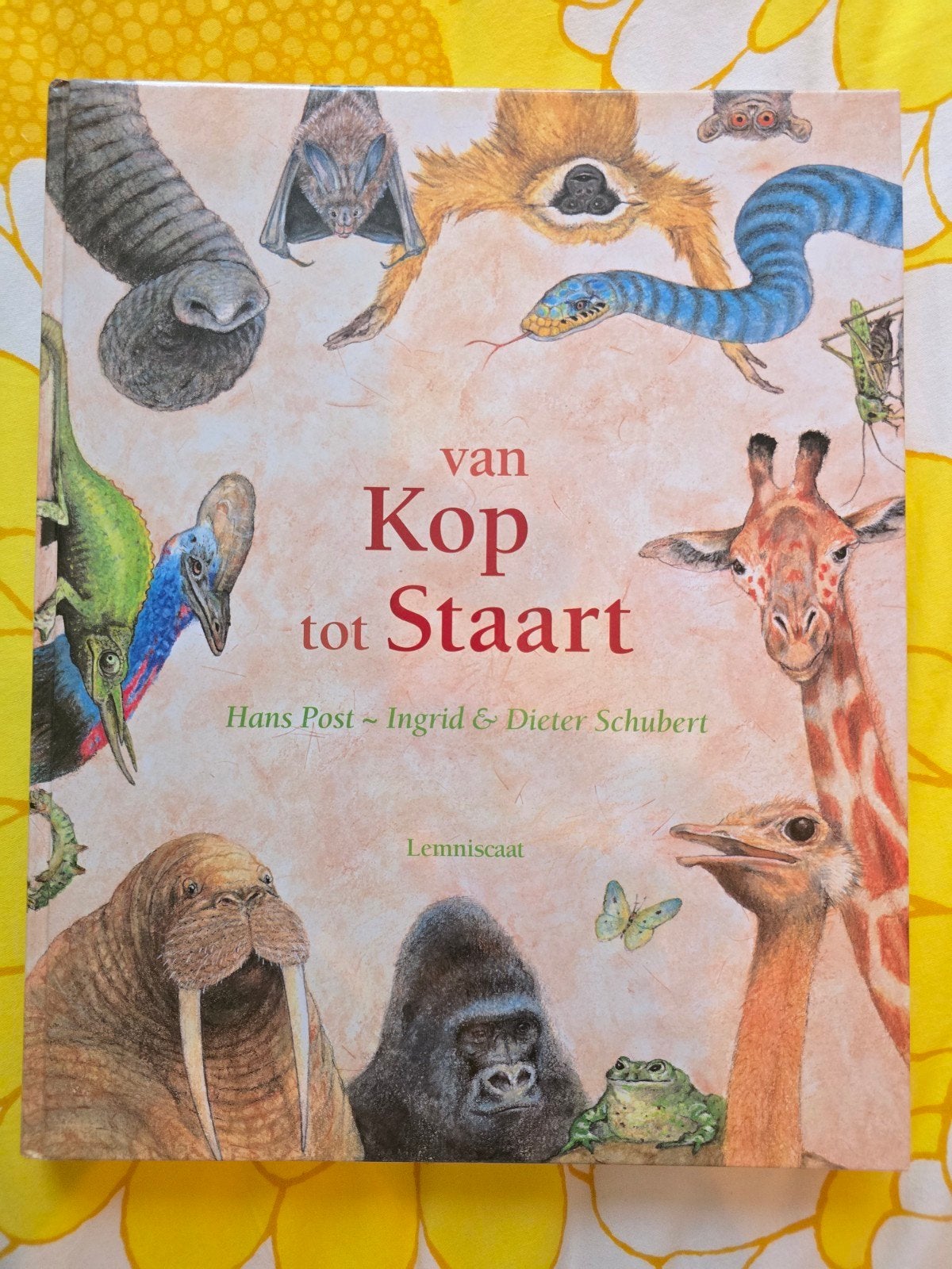 Van Kop tot Staart - Hans Post, Ingrid & Dieter Schubert, Ophalen of Verzenden, Zo goed als nieuw, Natuur algemeen, Hans Post, Ingrid & Dieter Schubert