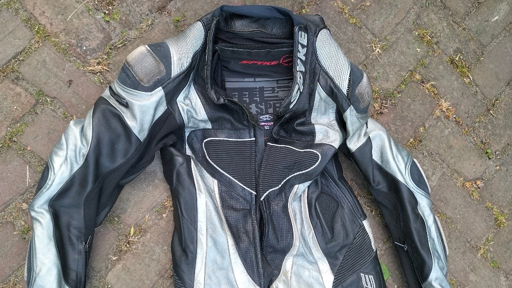 Leren overall maat 50 Spyke valt als 48, Motoren, Spyke, Heren, Ophalen of Verzenden, Overall