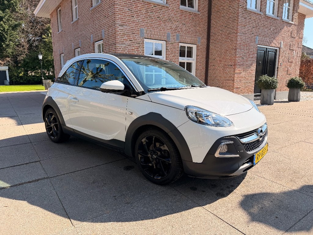 Opel ADAM 1.0 Turbo 85KW Start&stop 3D 2018 Wit, Voorwielaandrijving, Schuifdeur, ADAM, 40 €/maand