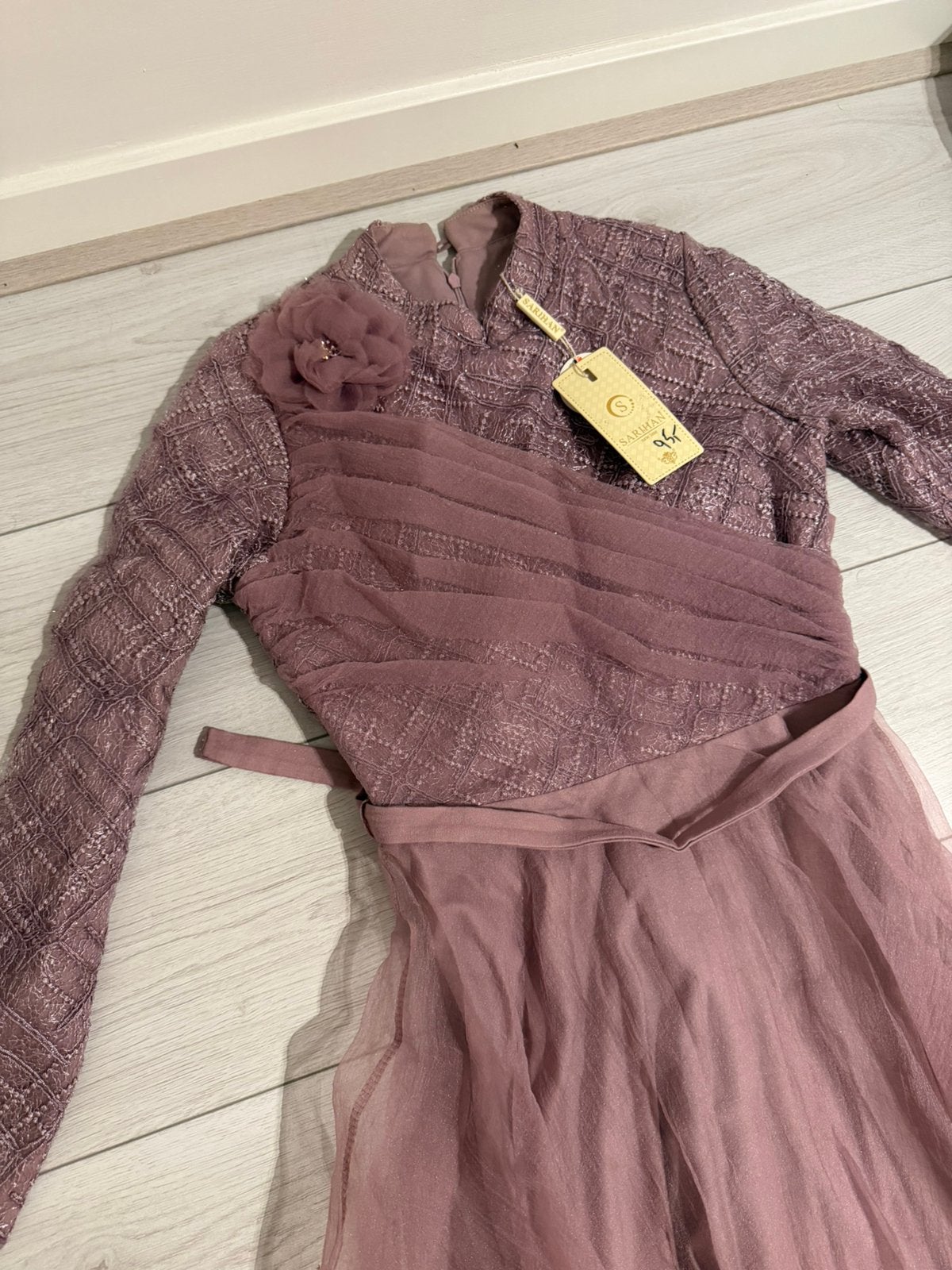 Feestjurk / avondjurk / damesjurk / abiye / hijab / NIEUW, Galajurk, Paars, Nieuw, Ophalen of Verzenden