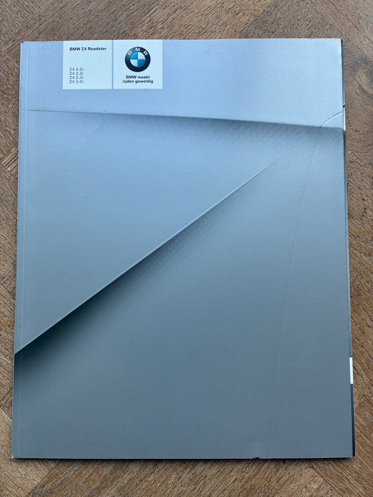 BMW Z4 E85 brochure 2005, Ophalen of Verzenden, Zo goed als nieuw, BMW