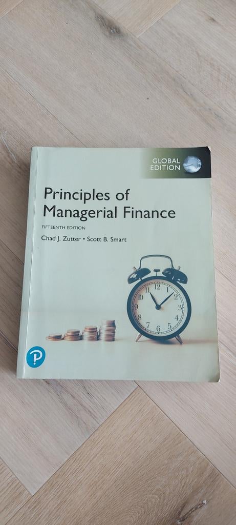 Principles of Managerial Finance, Boeken, Diverse auteurs, Ophalen of Verzenden, Beta, WO