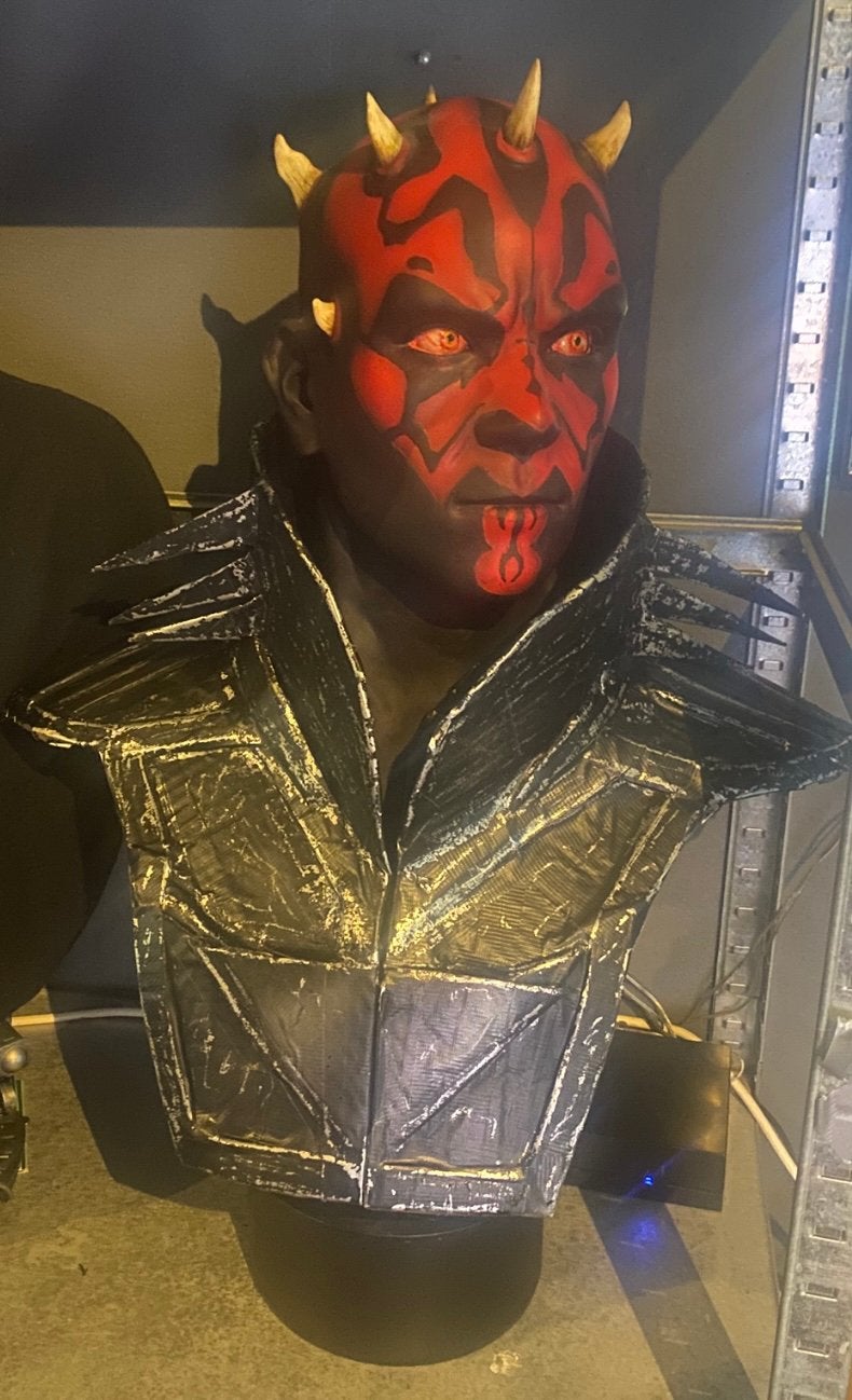 Darth maul life size bust, Ophalen, Zo goed als nieuw, Fantasy