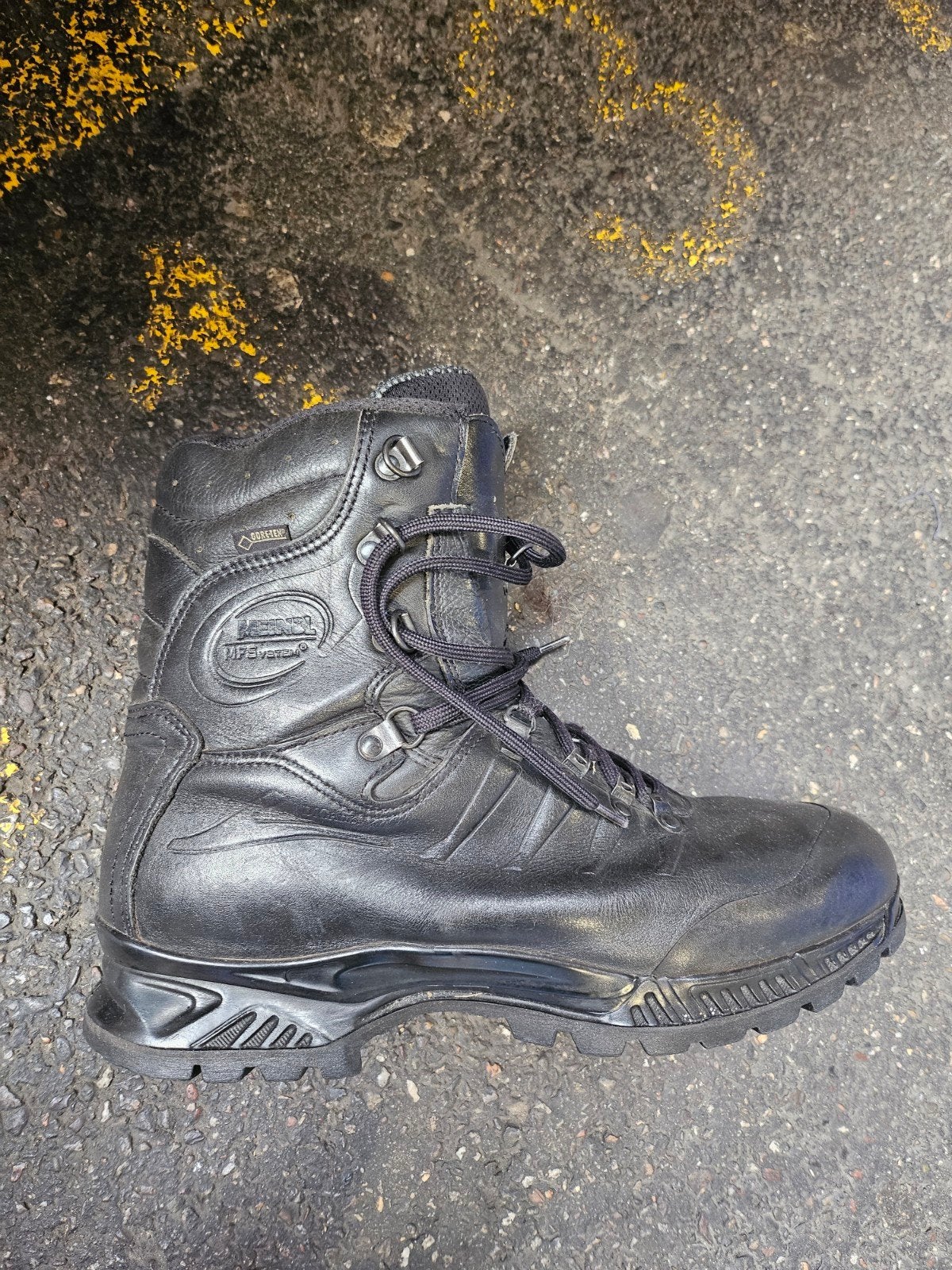 Zwarte Meindl Gore-Tex Wandelschoenen Maat 46½, Chnm, Gebruikt, Fhh, Schoenen
