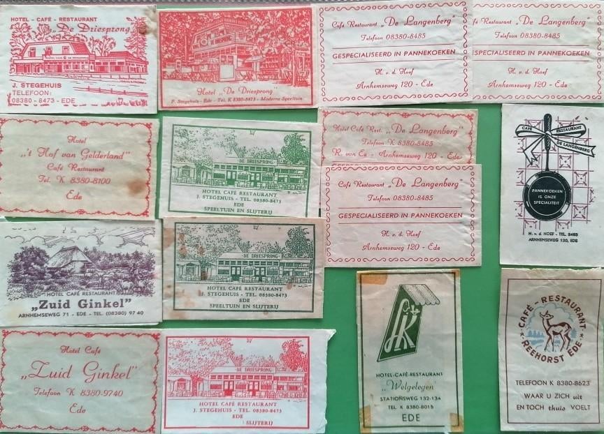 Ede 181, Verzamelen, Suikerzakjes, Verzenden