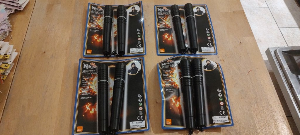 Plastic ninja stokken (eventueel heel veel), Ophalen of Verzenden, Nieuw, Jongen of Meisje