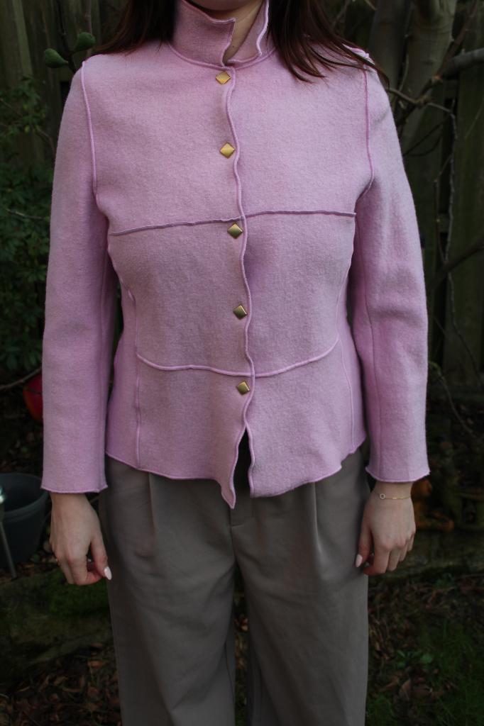 Roze jasje van Frankenwalder collection maat 42, Frankenwalder collection, Maat 42/44 (L), Ophalen of Verzenden, Zo goed als nieuw