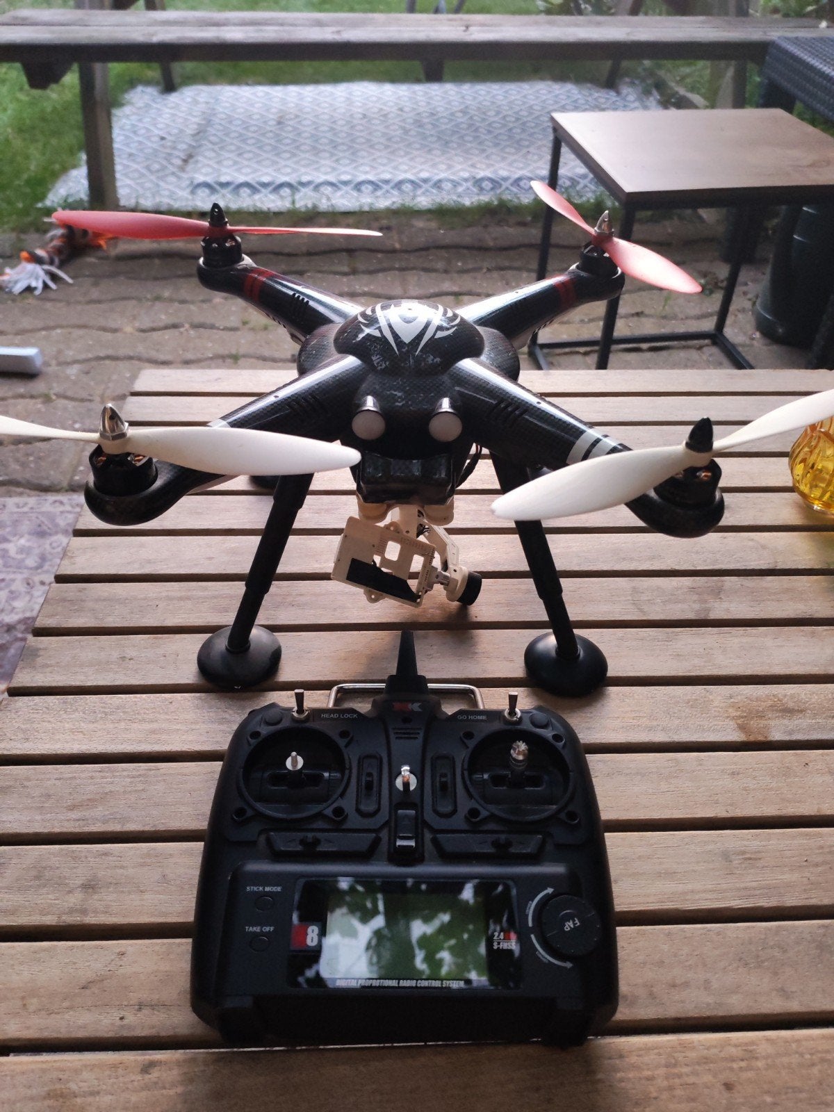 XK detect X380 brushless drone met gps, Gebruikt, Quadcopter of Multicopter, RTF (Ready to Fly), Ophalen