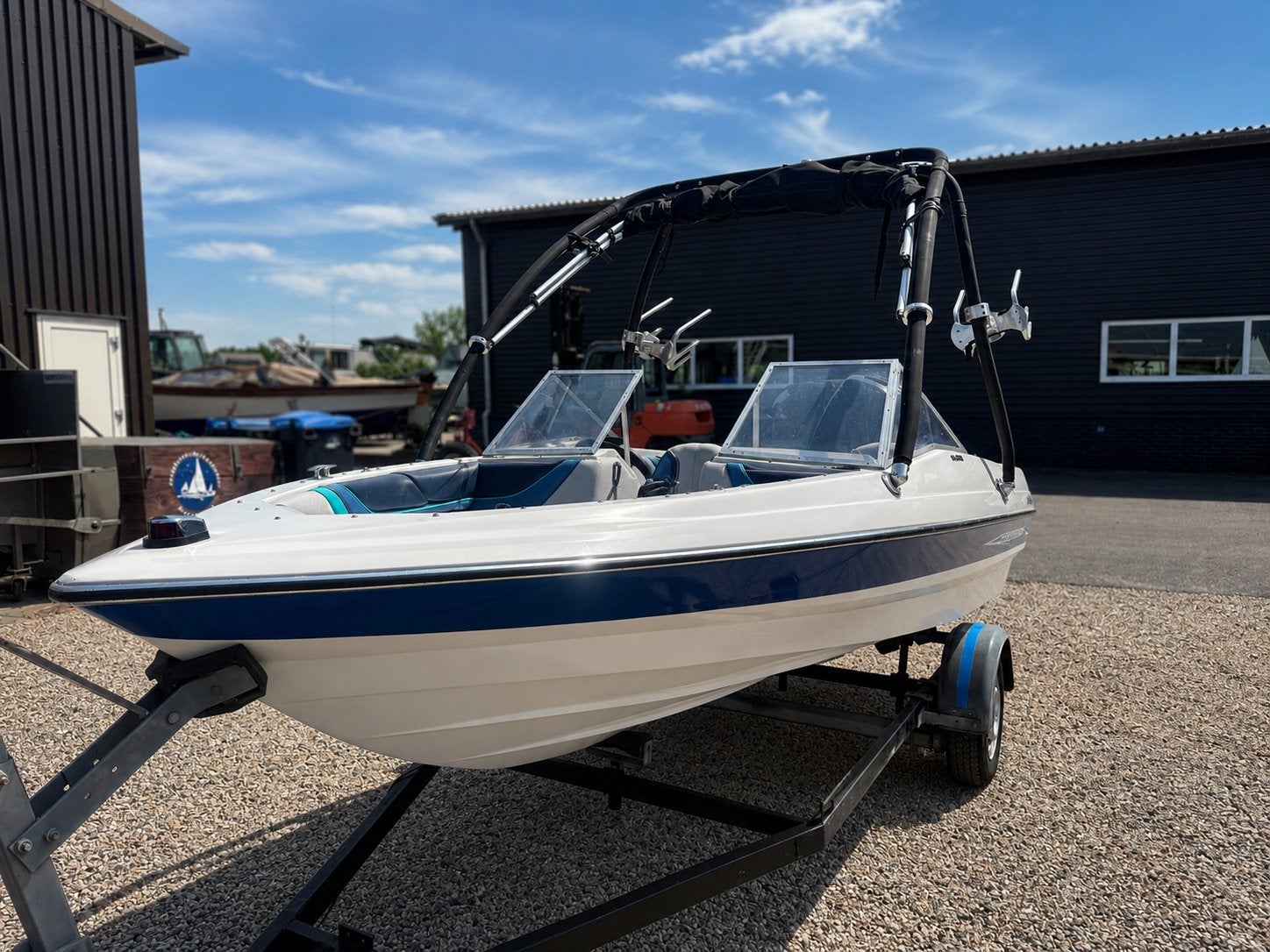 Bayliner Bowrider |Mercury 75PK |Watersport Tower|Trailer!, Watersport en Boten, Speedboten, Ophalen, Gebruikt, 75 pk, Bayliner