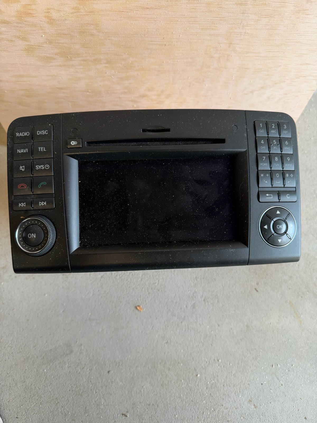Mercedes Radio Unit W164 ML 2010, Ophalen of Verzenden, Gebruikt