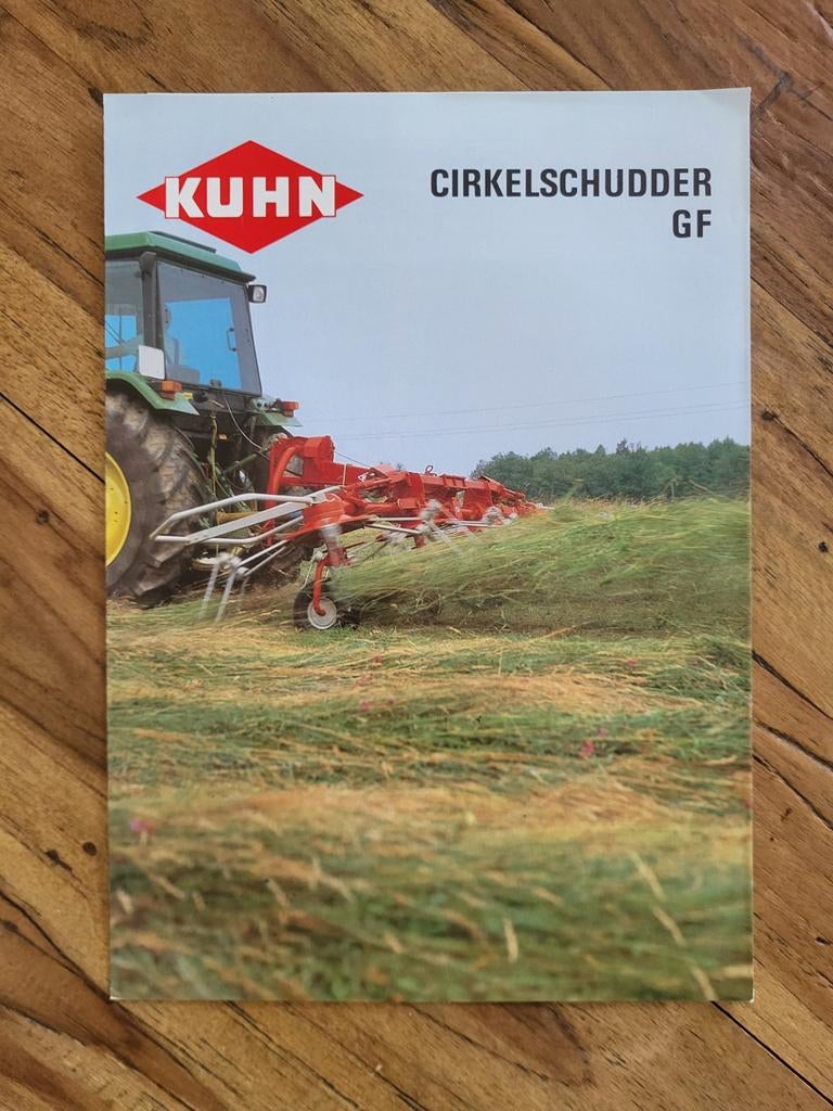 tractor folder KUHN GF cirkelschudder, Ophalen of Verzenden, Zo goed als nieuw