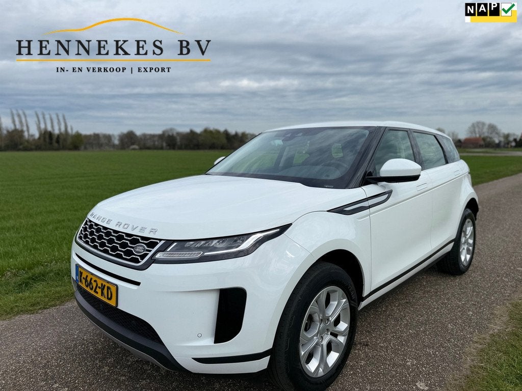 Land Rover Range Rover Evoque 1.5 P300e AWD NAP, Auto's, Land Rover, Automaat, Stof, Wit, Bedrijf