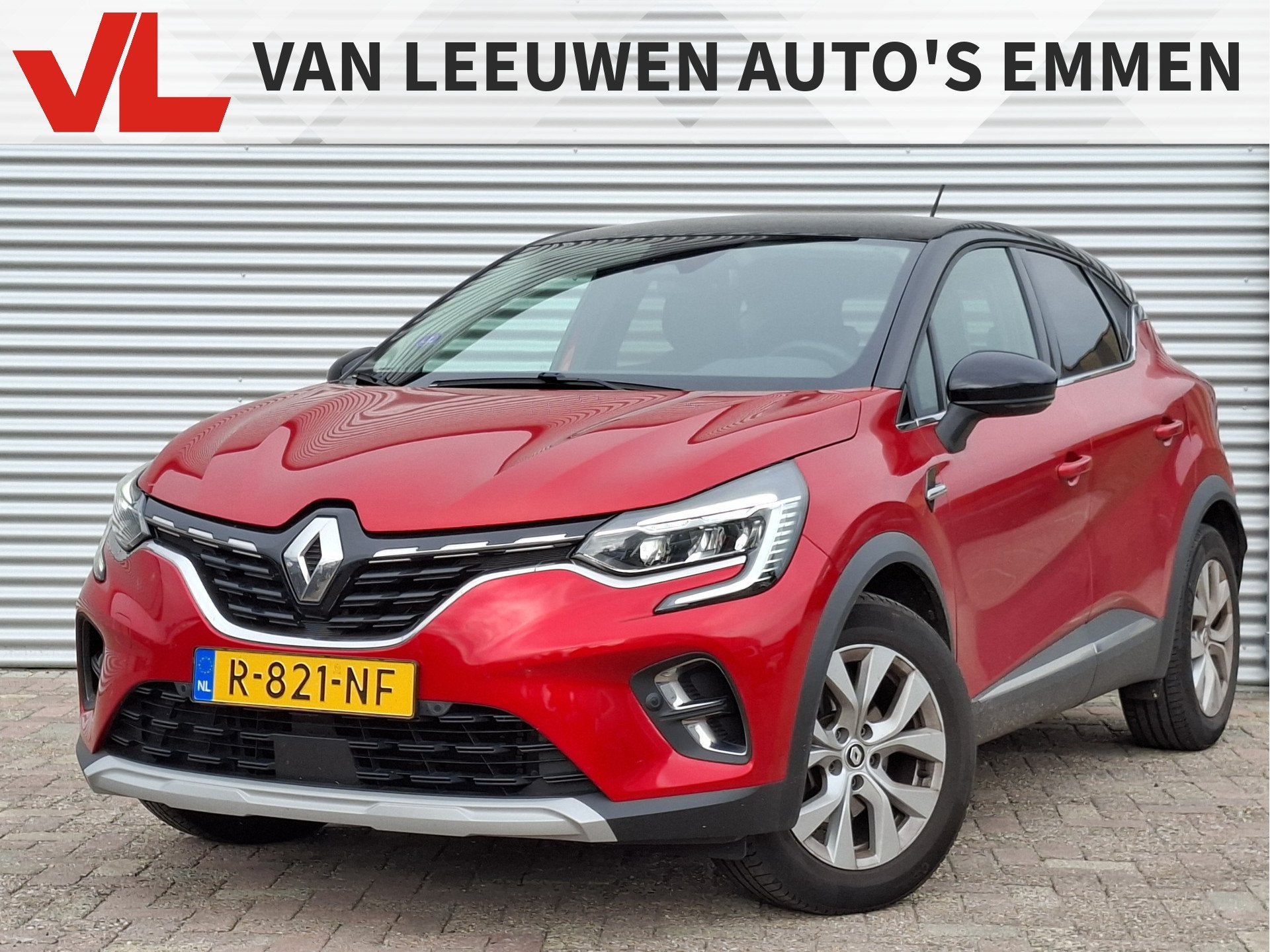 Renault Captur 1.6 E-Tech Hybrid 145 Intens | Nieuw binnen |, Auto's, Gebruikt, 4 cilinders, 715 kg, Leder en Stof