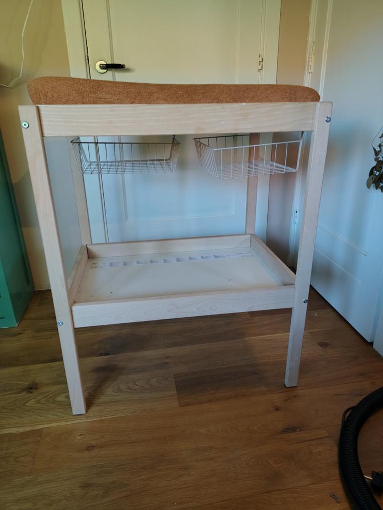 Ikea Sniglar commode, 53x72x87, met verschoonkussen, Kinderen en Baby's, Kinderkamer | Commodes en Kasten, Gebruikt, Commode, Minder dan 90 cm