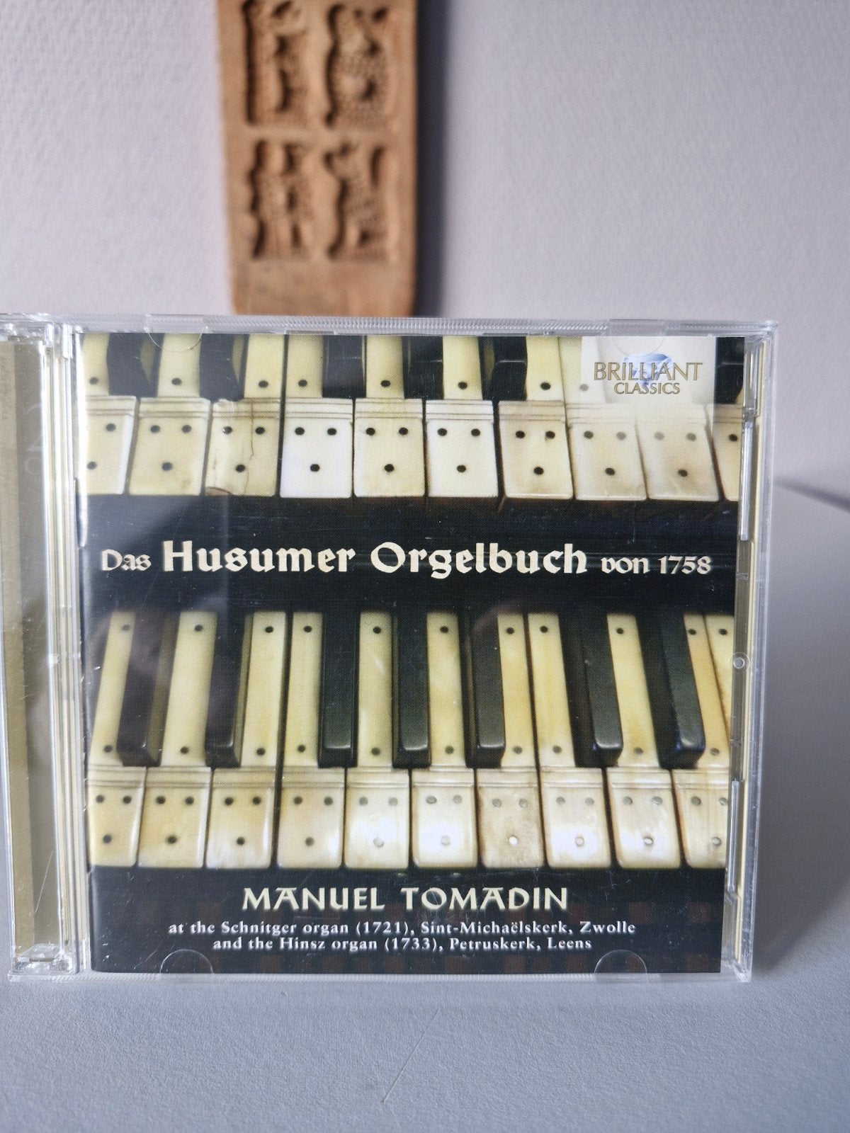 Orgel dubbel CD Manuel Tomadin Zwolle en Leens, Boxset, Overige typen, Ophalen of Verzenden, Zo goed als nieuw