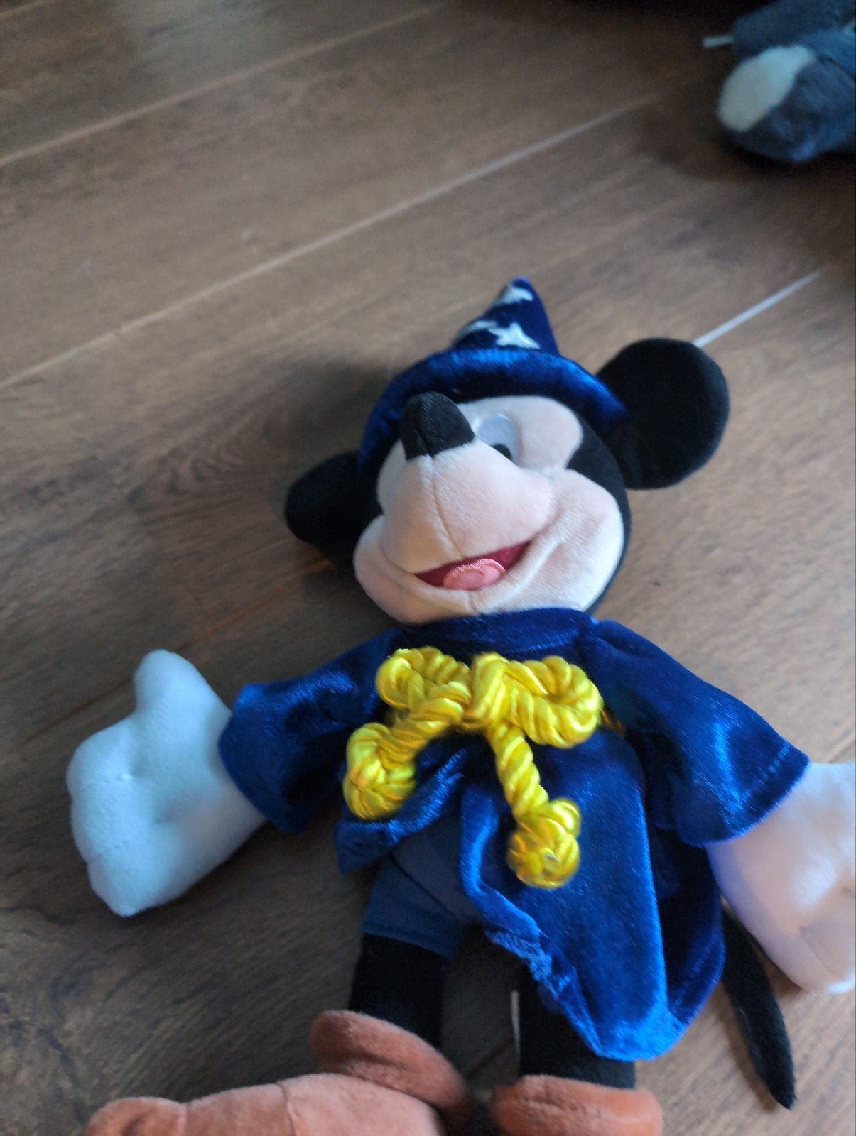 Originele Disney Mickey Mouse Tovenaar Knuffel, Disney, Disney, Overige typen, Blauw