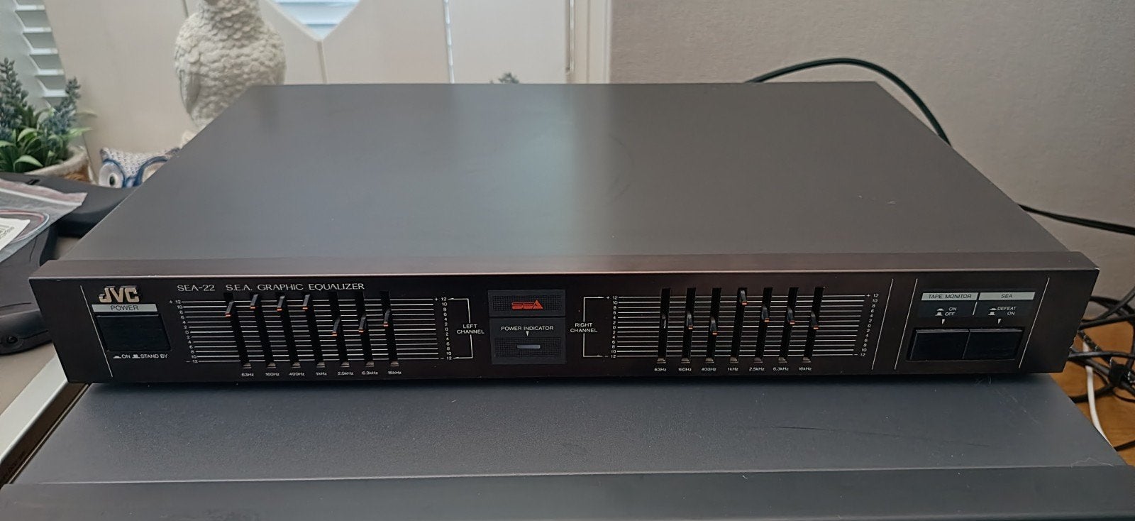 JVC SEA-22 Graphic Equalizer, Ophalen of Verzenden, Gebruikt, Equalizer