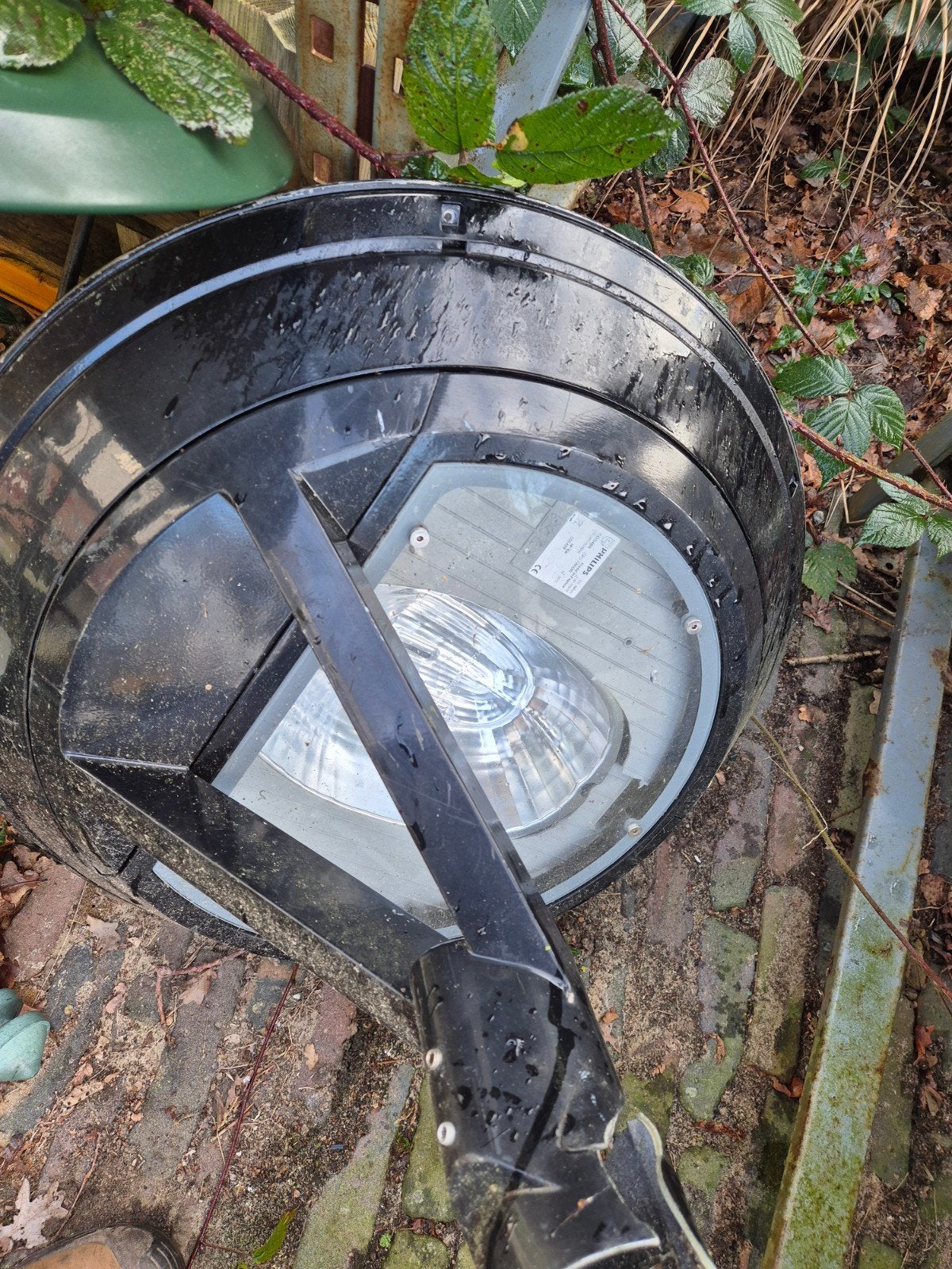 1 x  PHILIPS City Spirit Street  BDS480 armatuur, Ophalen, Gebruikt