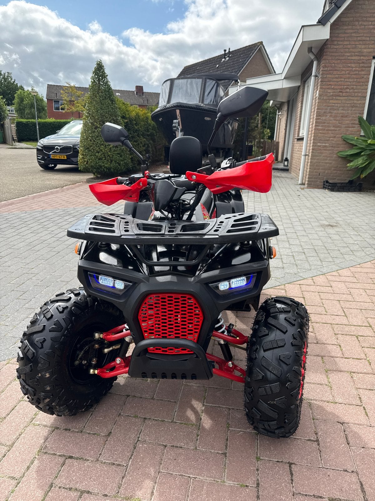Stoere Dustrider Sport Quad - Zwart/Rood, Kinderen en Baby's, Ophalen