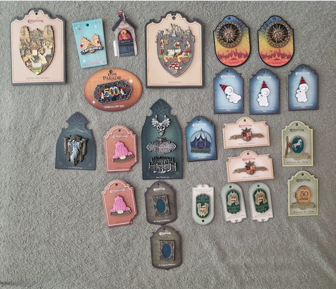 verzameling Efteling pins, Ophalen of Verzenden, Nieuw, Button of Speldje