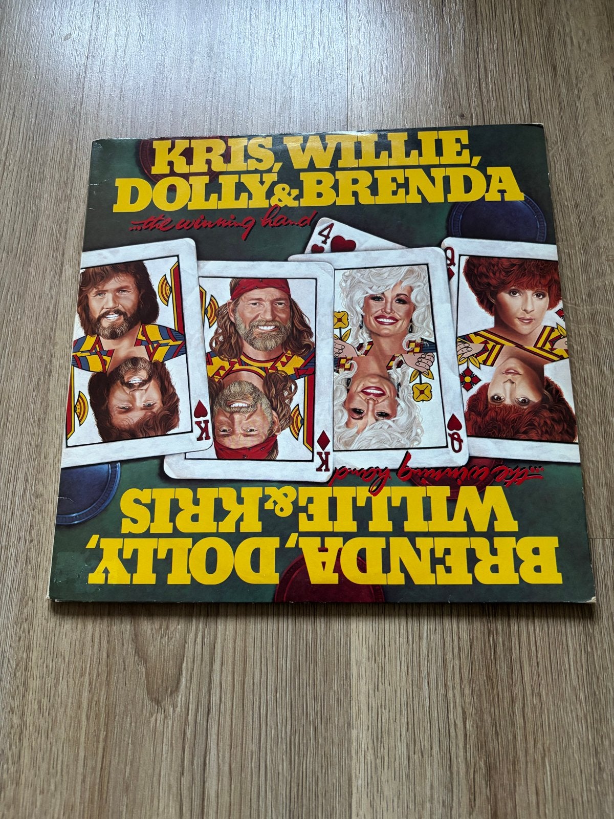 Kris, Willie, Dolly & Brenda - The Winning Hand LP, Ophalen of Verzenden, Gebruikt, Verzamelalbum, Country