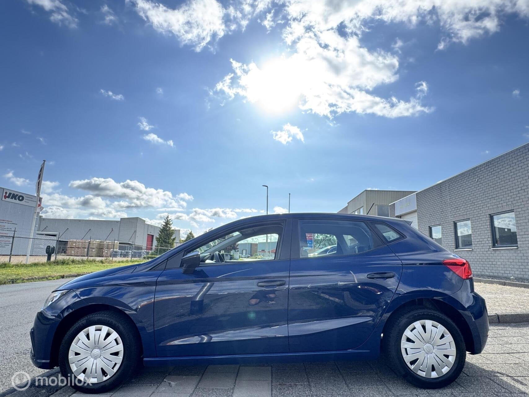 Seat Ibiza 1.0 MPI Reference|Carplay Cruise AC Trekhaak NAP, Auto's, Seat, Voorwielaandrijving, Euro 6, 540 kg, Blauw