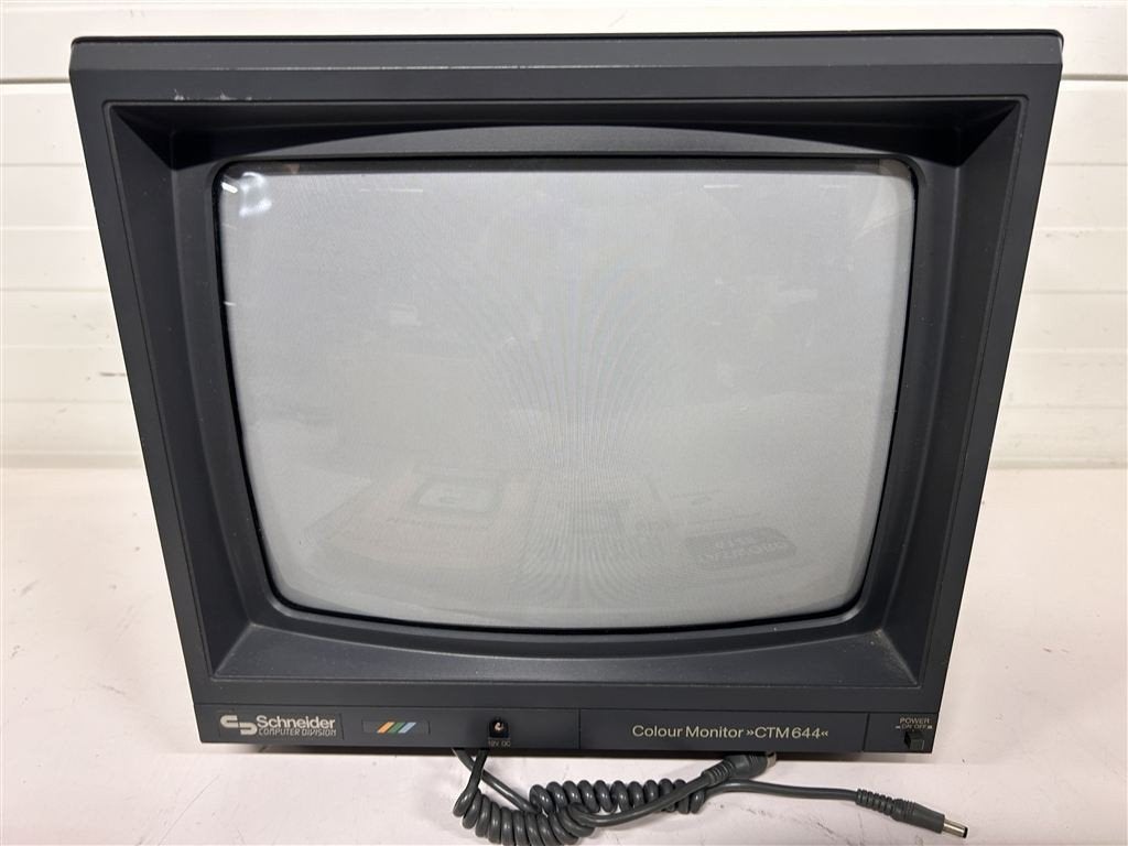 A7500. Schneider CTM644 computerscherm, CRT, plus boekjes, f, Computers en Software, Ophalen of Verzenden