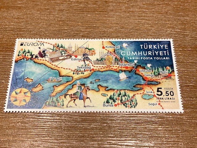 Turkije 2020, Mi 4577 Europa CEPT, Ophalen of Verzenden, Overige landen, Postfris