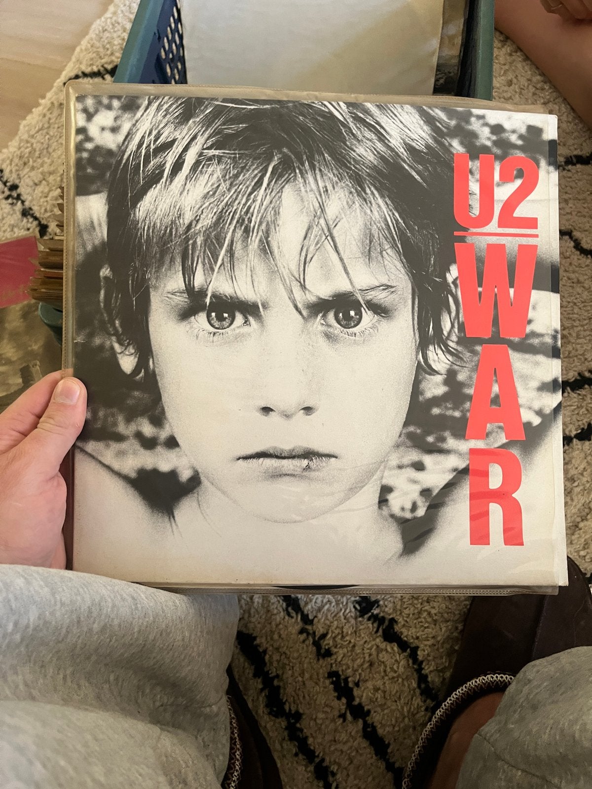 U2 - War (Vinyl LP) - Classic Rock uit 1983, Ophalen, LP, Gebruikt, Originele persing