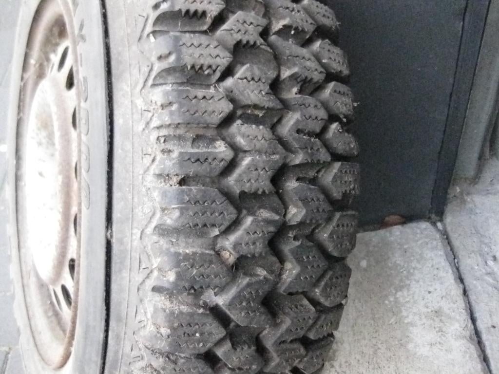 autocross banden met velg, Ophalen, Zo goed als nieuw